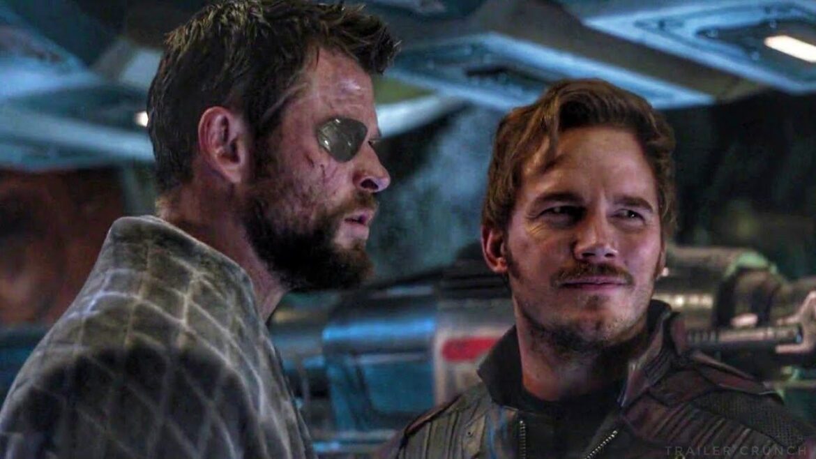 Chris Hemsworth compartilha imagem inédita ao lado de Chris Pratt nos bastidores de Thor 4. Confira!