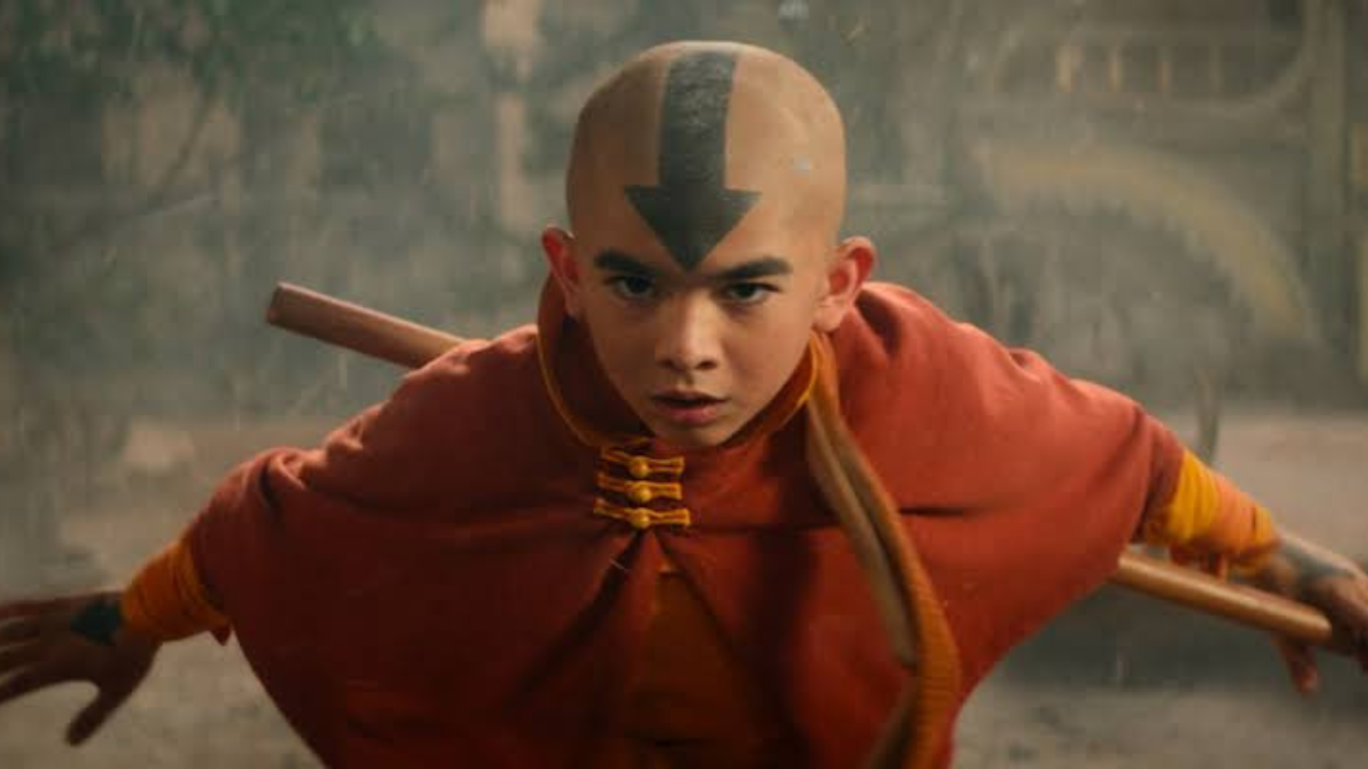 Nova imagem do live-action de Avatar destaca Aang, Katara e Sokka