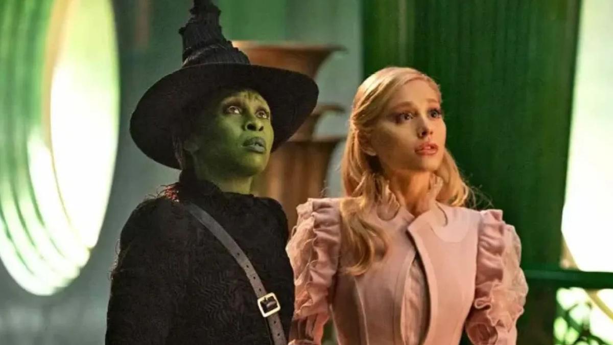 Universal revela pôster impactante de Wicked: For Good com confronto entre Elphaba e Glinda